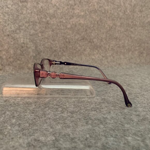 Lulu Guinness L839 Women’s Purple Optical/Prescription Eyeglasses Frame - Picture 8 of 13